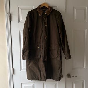 Ralph Lauren Dark Brown Military Field Jacket